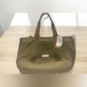 Margot Sage Green Canvas Bag